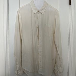 Vince Classic Fit Cotton Long Sleeve Button Down